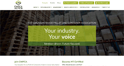 Desktop Screenshot of canadianpallets.com